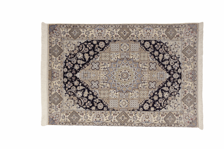 Perserteppich Nain 6La Habibian 186 x 128 cm 80% Wolle 20% Seide handgeknüpft