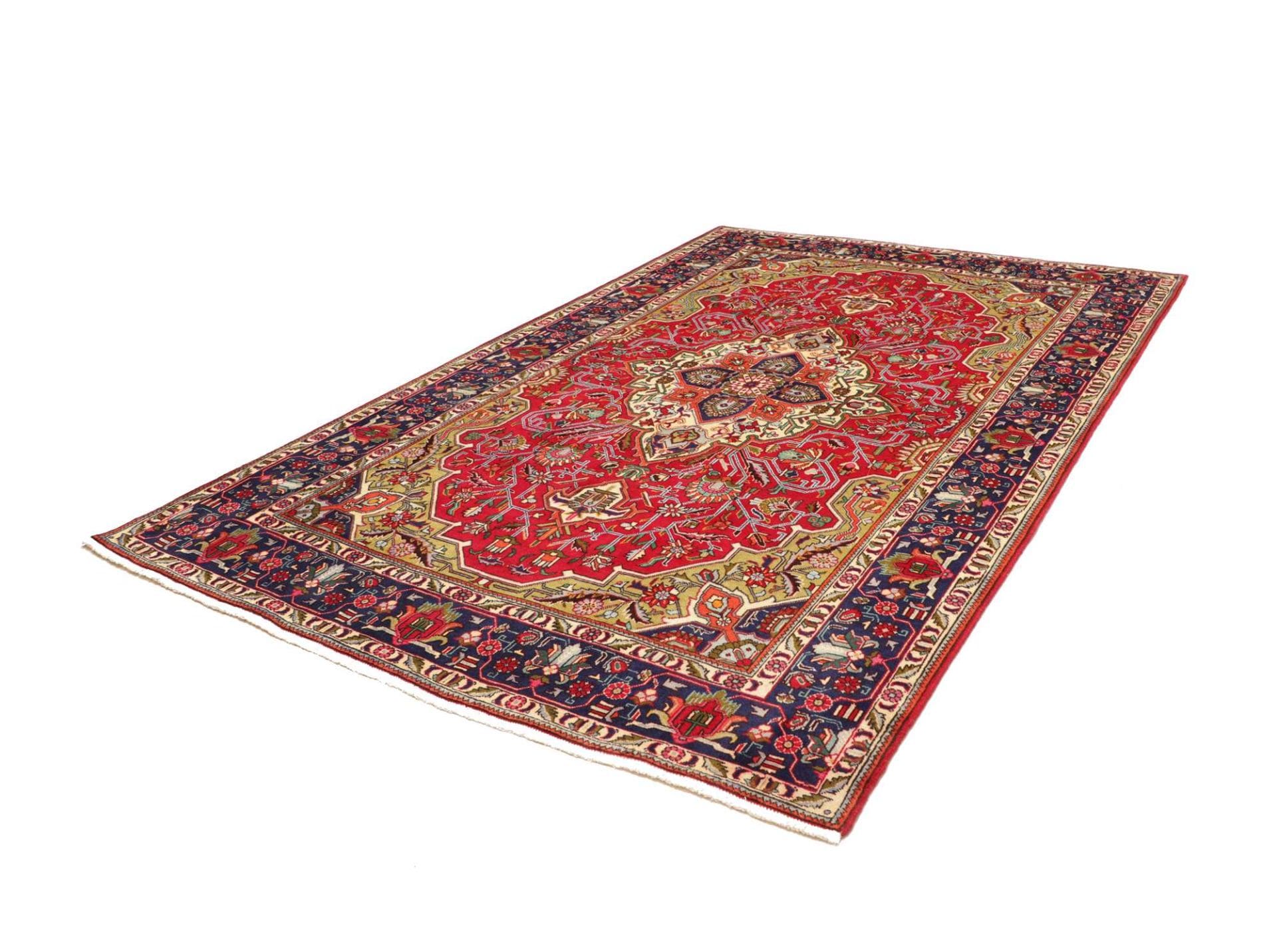 Perserteppich handgeknüpft Täbriz 205 x 303 cm Exquisite Musterung