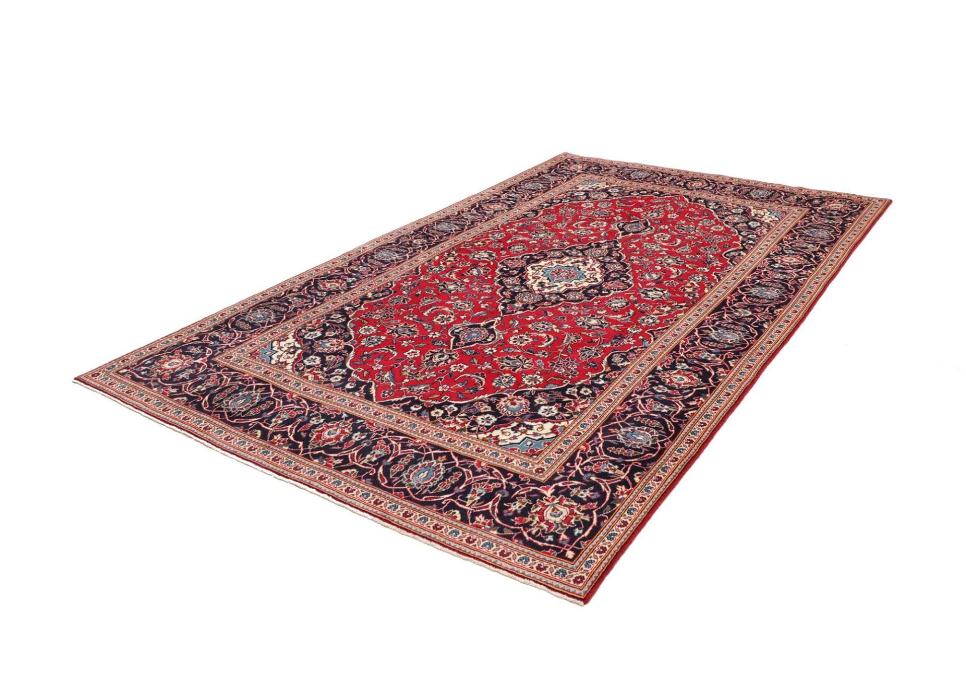 Perserteppich handgeknüpft Kashan 200 x 313 cm Exotische Muster