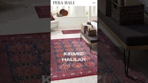 Pera Teppich Rote Teppiche 🔴✨ | Bringen Sie Wärme in Ihr Zuhause #perateppich #roterteppich