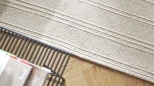 Rechteckiger Baumwollteppich Cotty von der Marke INSPIRE