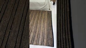 Premium Jute- und Baumwollteppich SURIA