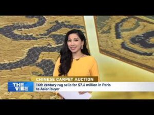 Teppich aus dem 16. Jahrhundert verkauft sich in Paris für 7,6 Millionen Dollar an asiatischen Käufer
