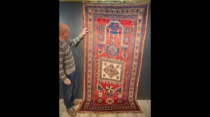 Antiker kaukasischer Kasak Fachralo Teppich #museum #antikeTeppiche #Innendesign