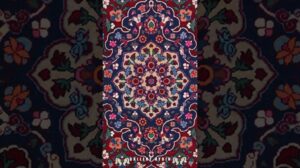 Teppich aus Isfahan, Persien aus dem späten 19. Jahrhundert