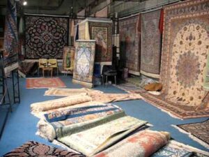 „Teheran-Iran 17. Persische Teppichmesse, Isfahan, Mahdie“