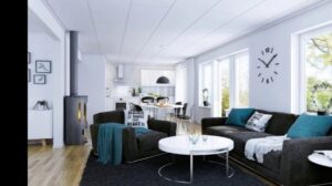 33 Schwarze und Graue Wohnzimmerteppiche