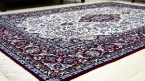 Handgeknüpfter Isfahan-Seidenteppich 233X157