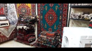 Handgewebter Teppich Yazd Hassan Ghafarnezhad 0098_9203034002