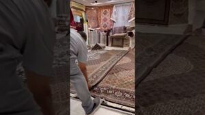 Tabriz-Teppich Mahi (Fischdesign) #handgewebterTeppich #iranischerTeppich #persischerTeppich #Teppich #shorts #viral