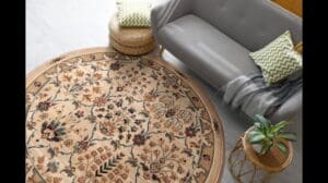 ISFAHAN AMARA heller beige. Wollteppich Agnella