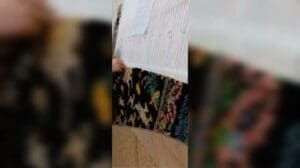 Handgefertigter Teppich