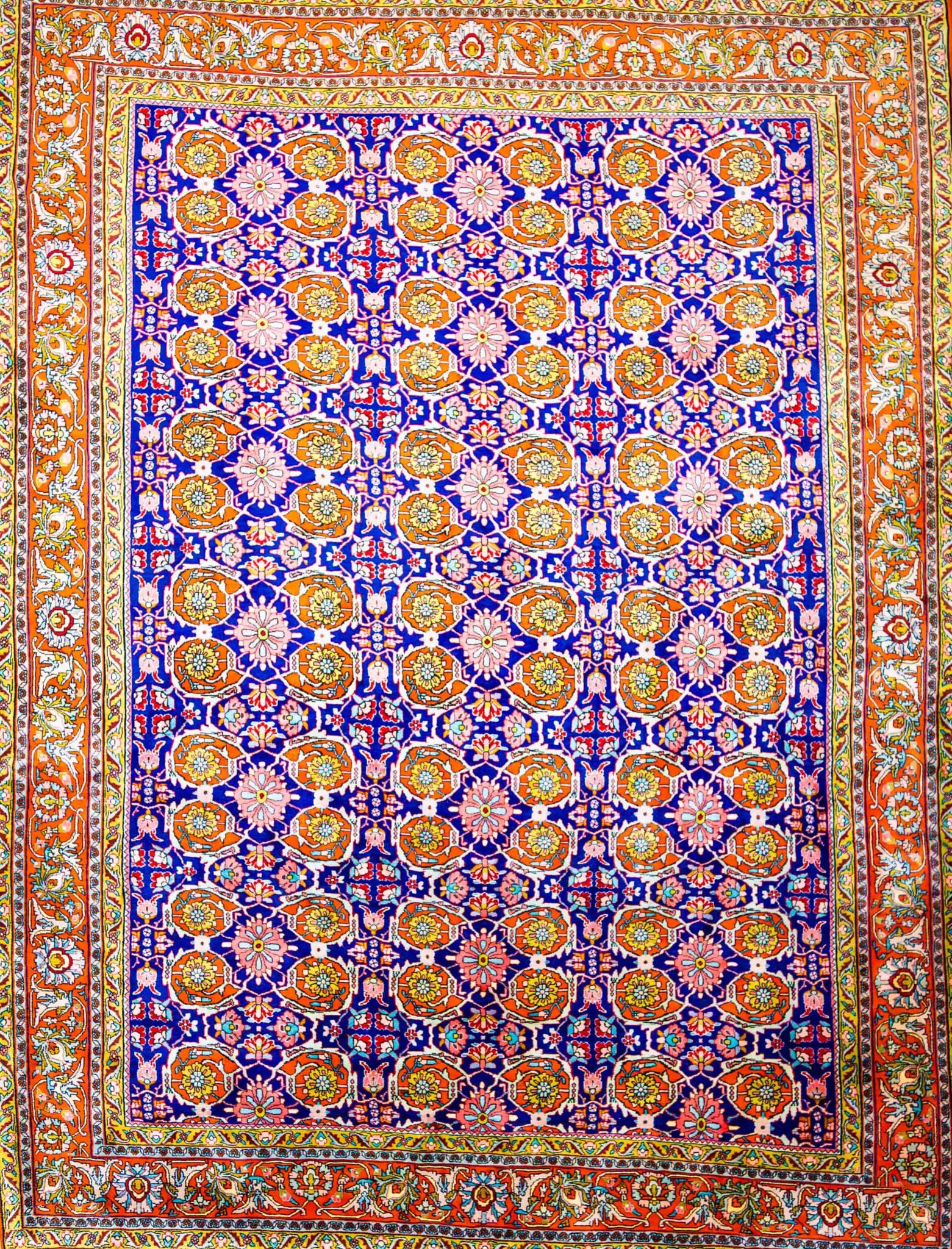 wie NEU 348 × 256 cm ORIGINAL Bijar Unikat Perserteppich Handgeknüpfter kurdisch-iranischer Bidjar W1(#429)