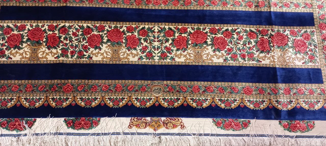 Rahmani Rose Ghom Qom Seidenteppich 12 Pertnerschaft in Europa mit Rahmani Rose Carpet – Der moderne Klassiker der Qom Seidenteppiche