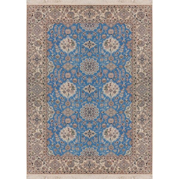 Perserteppich Nain 6La 170 x 245 cm Wolle & Seide handgeknüpft Habibian signiert