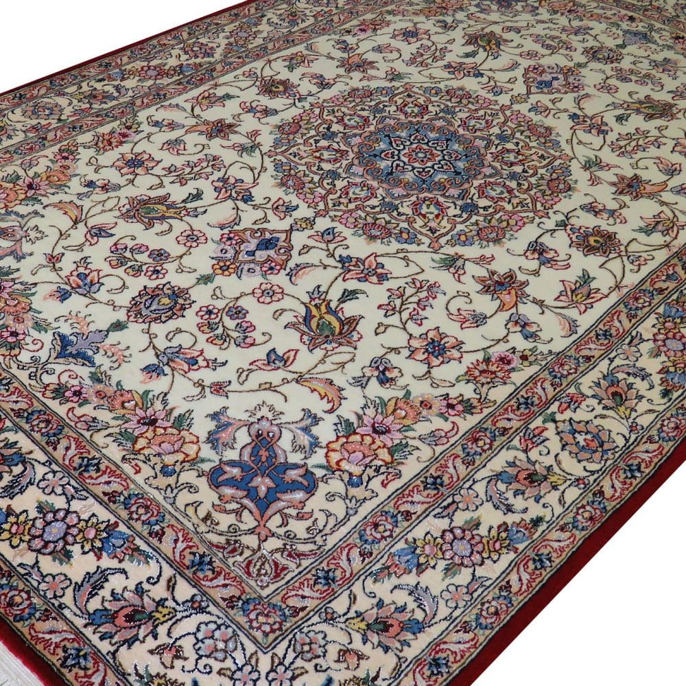 Perserteppich Nain 9La 155 x 250 cm Schurwolle & Seide handgeknüpft