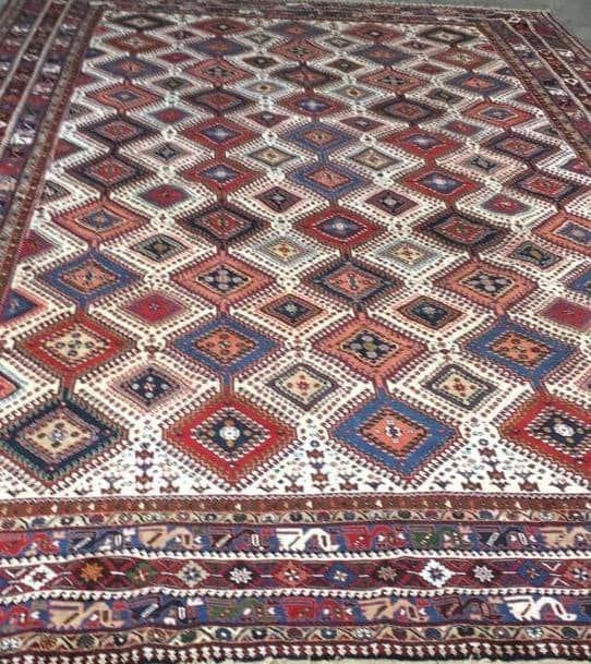 Perserteppich Yilmeh Shiraz 310 x 490 cm Schurwolle handgeknüpft