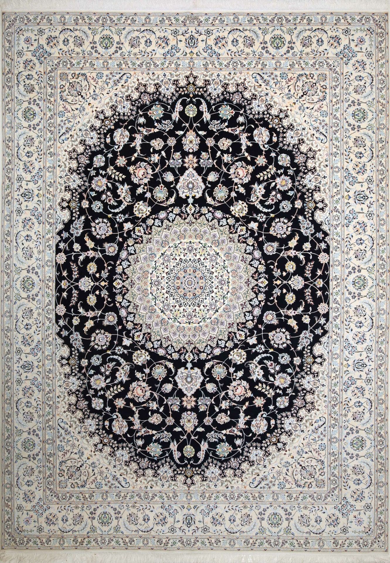 Perserteppich Nain 6La 301 x 410 cm Schurwolle handgeknüpft exklusiv