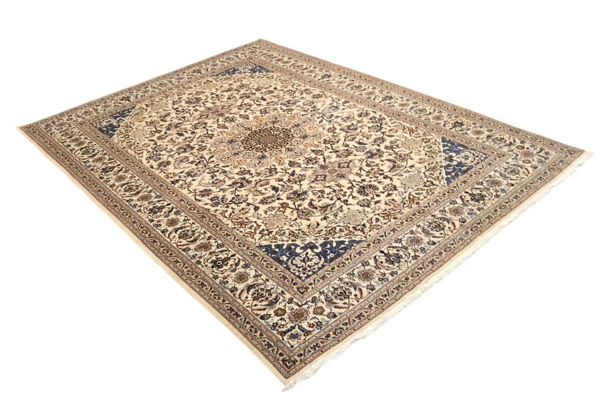 Perserteppich Nain 350 x 253 cm Wolle & Seide handgeknüpft H1