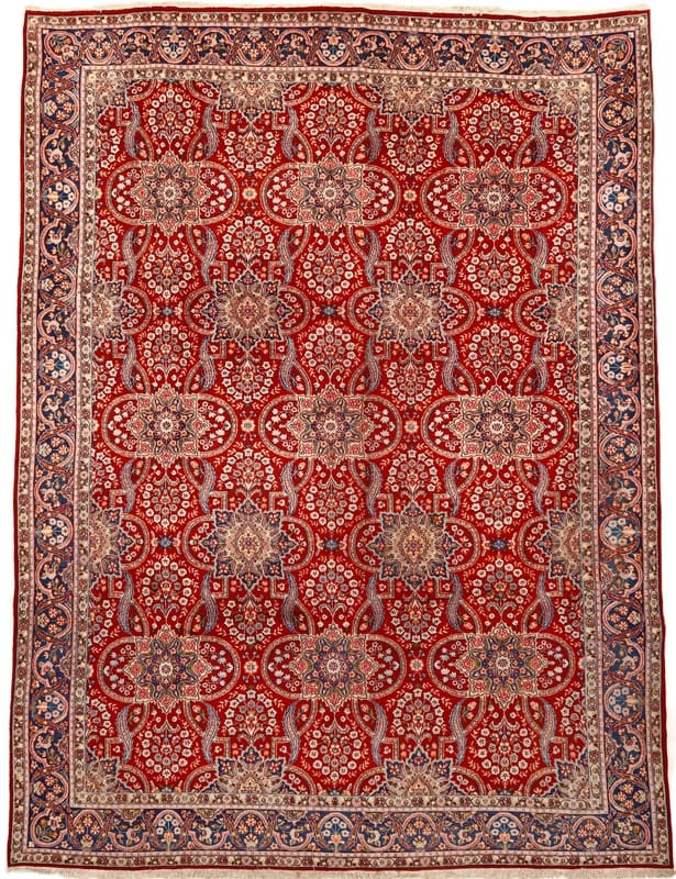 (Verkuaft) Perserteppich Birjand 397 x 300 cm Wollteppich handgeknüpft Unikat