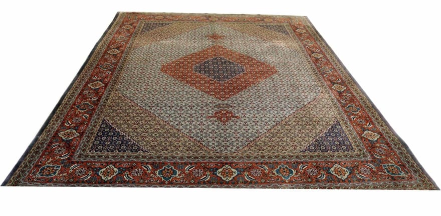 Perserteppich Tabriz 40Raj 400 x 312 cm Handgesponnene Wolle handgeknüpft