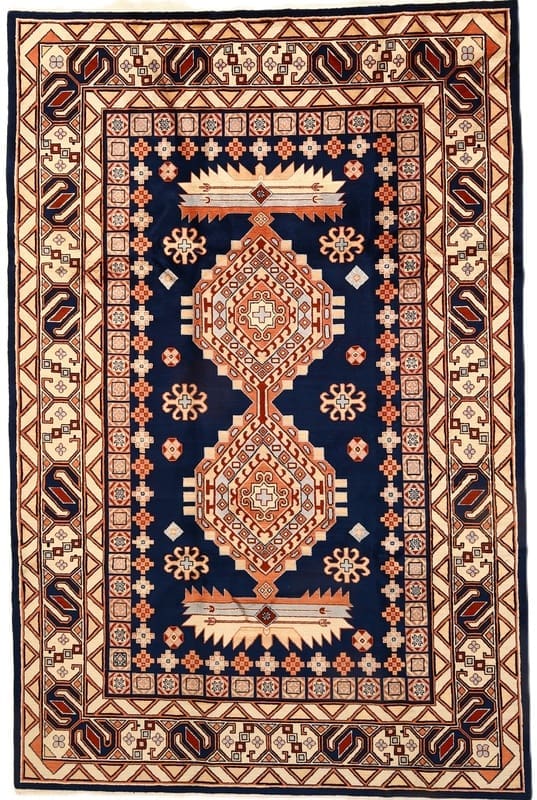 Perserteppich Ardebil 301 x 199 cm Wolle handgeknüpft Unikat H1