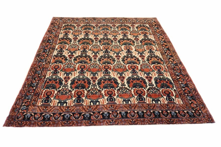 Perserteppich Iran 308 x 217 cm Handgesponnene Wolle handgeknüpft