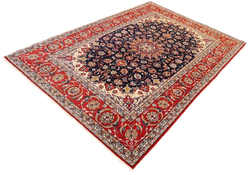 Perserteppich Esfahan 238 x 160 cm Wolle & Seide handgeknüpft