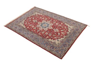 Perserteppich Isfahan 206 x 149 cm Wolle & Seide handgeknüpftv