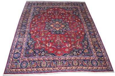 Perserteppich Mashad 294 x 250 cm Wolle handgeknüpft | Original