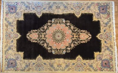 Perserteppich Täbriz 300 x 205 cm Schurwolle & Seide handgeknüpft