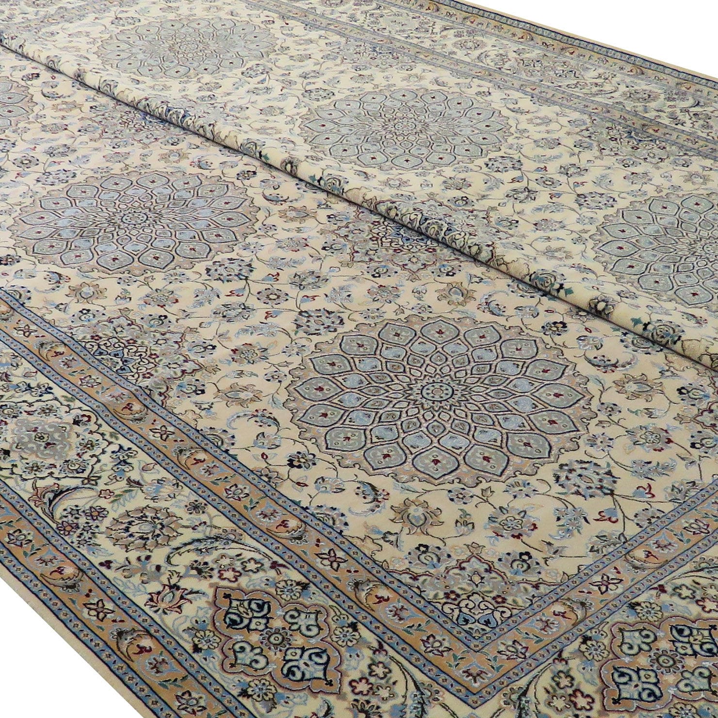 Paar (2x Set) Perserteppich Nain 6La 325x210 & 315x210 H1