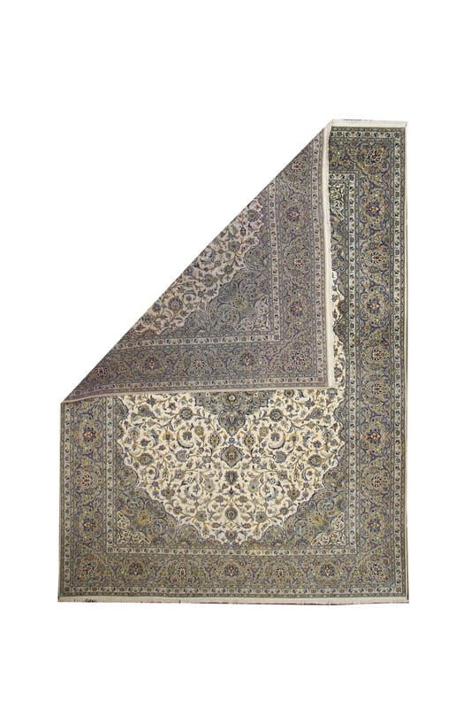 Perserteppich Kashan 426 x 307 cm Wolle handgeknüpft neu H1