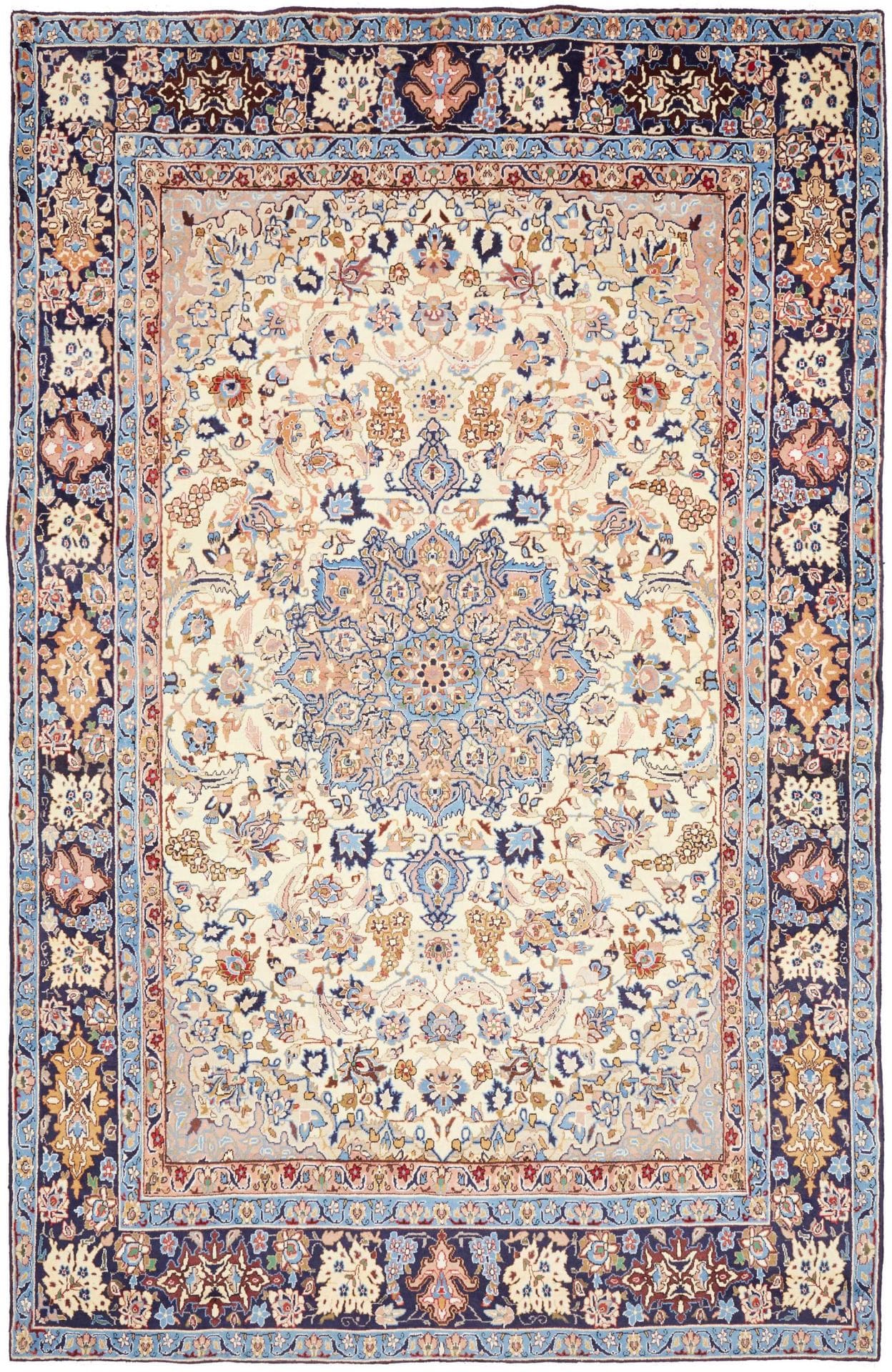 Perserteppich Najafabad 201 x 312 cm Schurwolle handgeknüpft H1