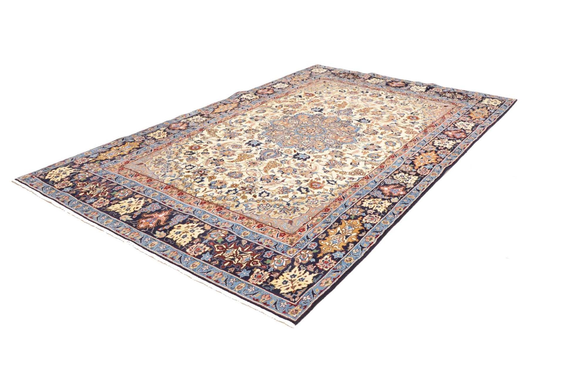 Perserteppich Najafabad 201 x 312 cm Schurwolle handgeknüpft H1