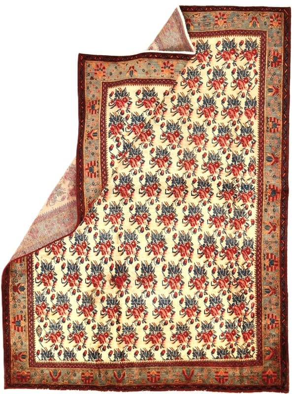 Perserteppich Afshar 249 x 184 cm Wolle handgeknüpft Unikat H1