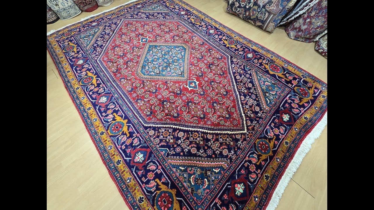 #Bijar #KurdischerTeppich #PersischerTeppich #Handgeknüpft #Original #Teppichbazar #VintageTeppich #OrientalischerTeppich