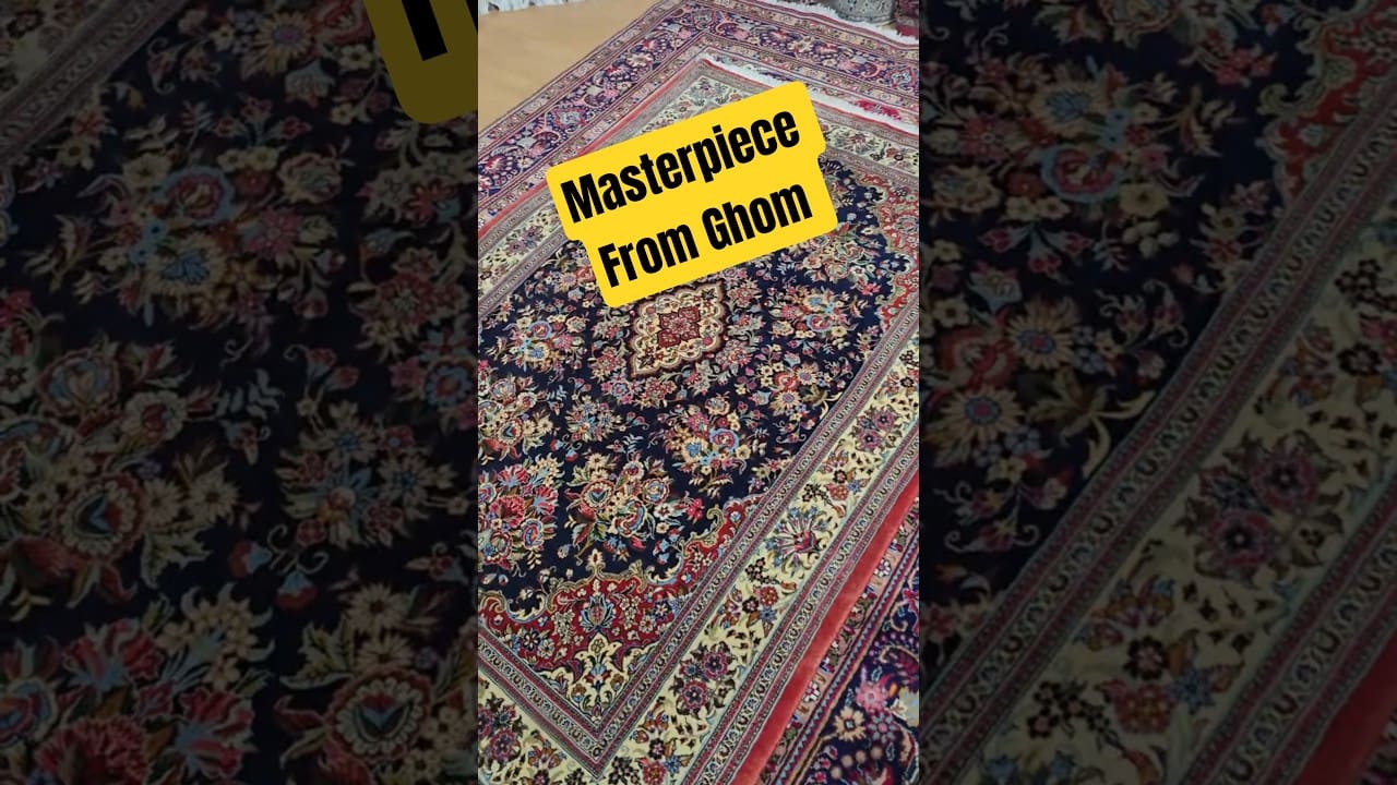 #ghom #persischerTeppich #handgeknüpft #orientalischerTeppich #Teppichbazar #kork