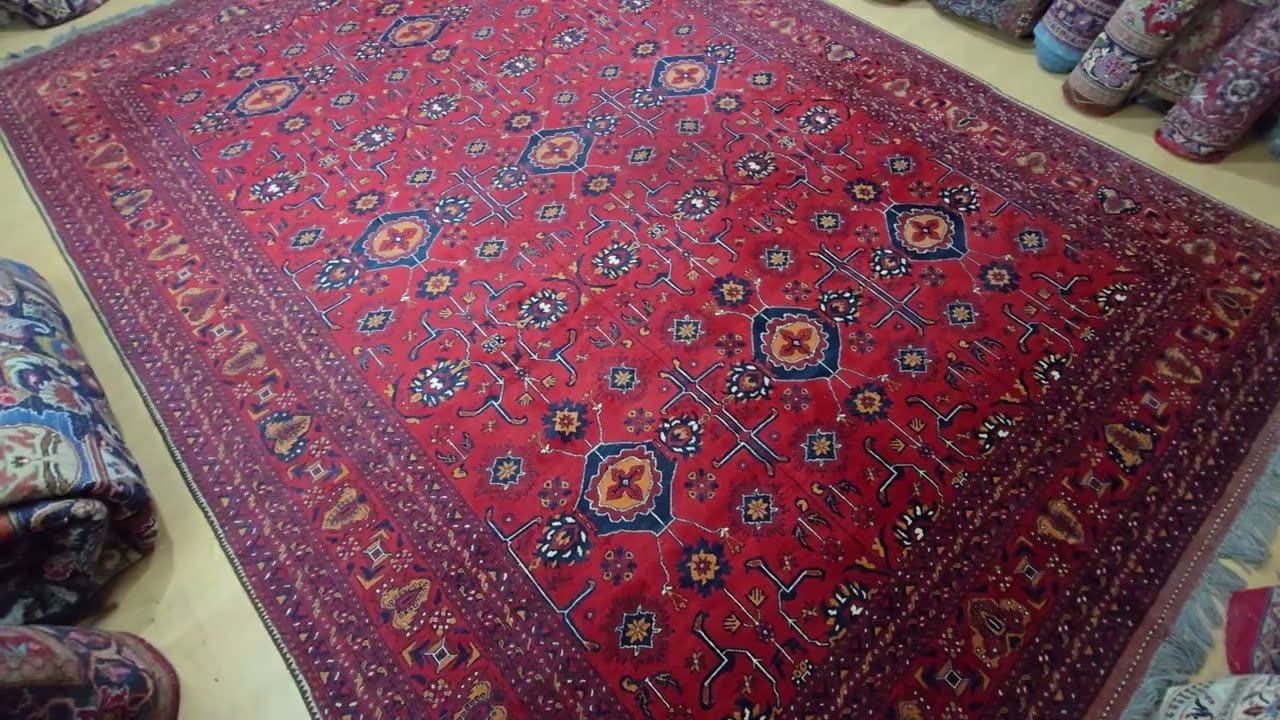 #KhalMohammadi 348x252cm #Handgeknüpft #Perserteppich #AfghanischerTeppich #Orientteppich #Buchara #persischerTeppich