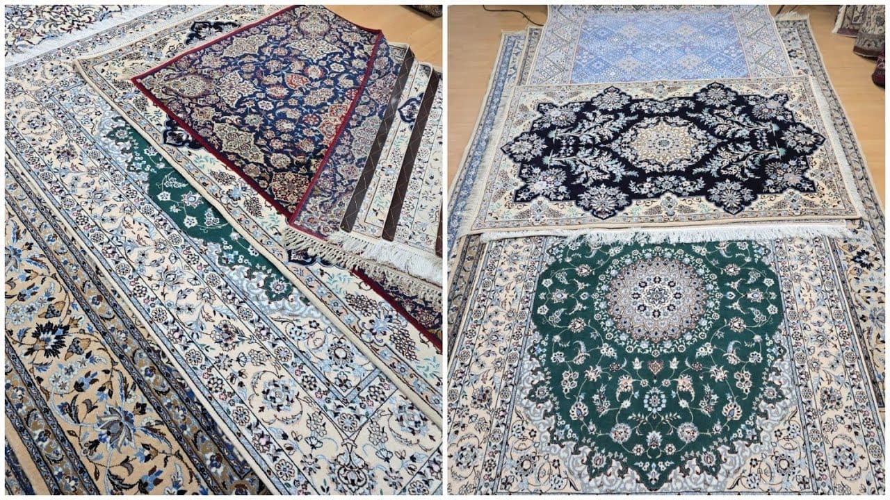 Nain Schnellführer von Hassan Farahani #Handgeknüpft #persischeTeppiche #orientalischerTeppich #TappetoPersiano #Tapis