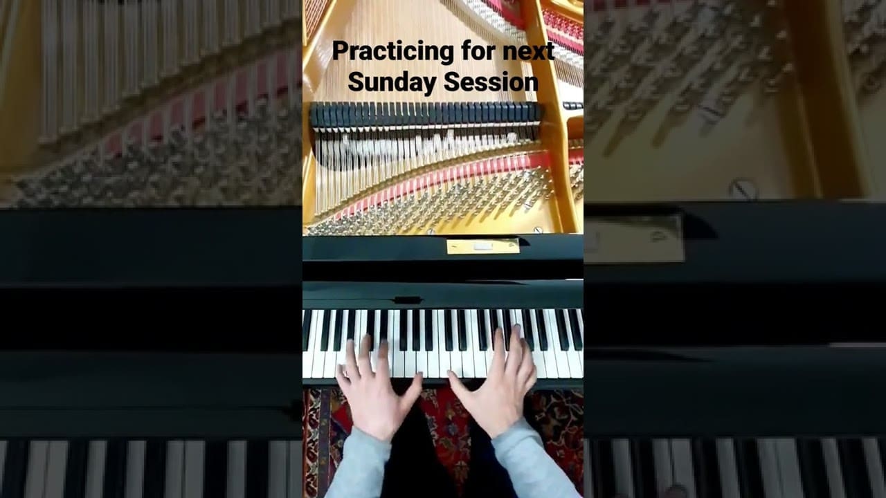 Vorbereitung auf die nächste #Sonntagssession #Musik #Livestudio #Klavier #Liveauftritt