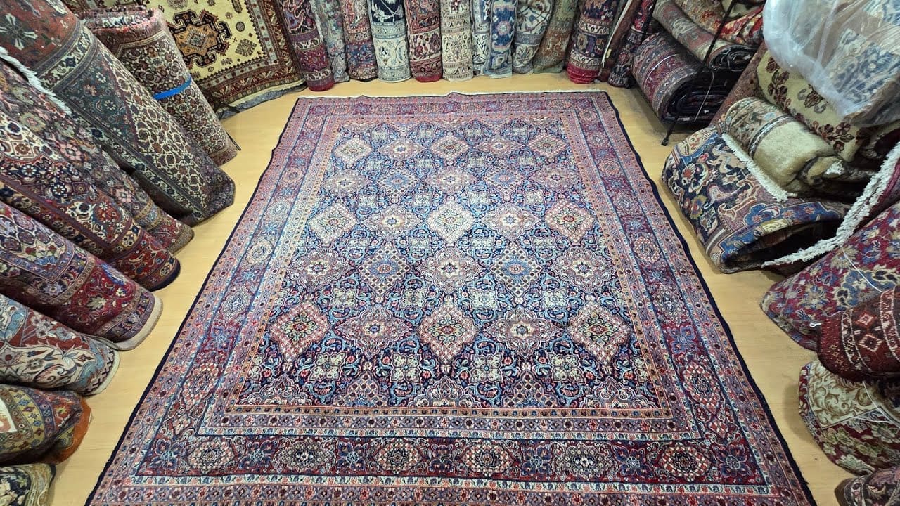 Qazvin #persischerTeppich #handgeknüpft #vintage #teppichbazar #tappetopersiano #orientalischerTeppich #Inneneinrichtung
