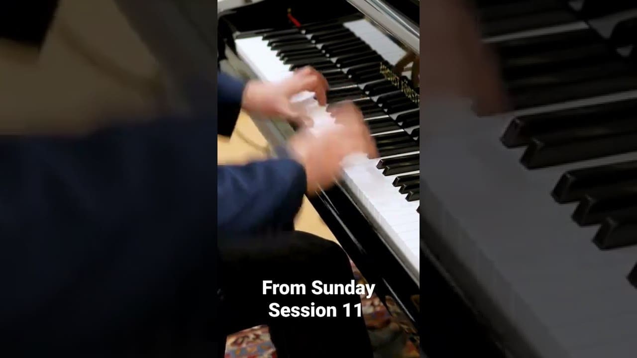Kurzer Teil von Musism SundaySession 11 - Vollversion auf unserem YouTube-Kanal #piano #studiolife