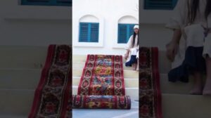 Authentischer iranischer Bakhtiari Läuferteppich | Handgewebt vom Bakhtiari-Stamm | Teppich aus Wolle mit natürlichen Farbstoffen