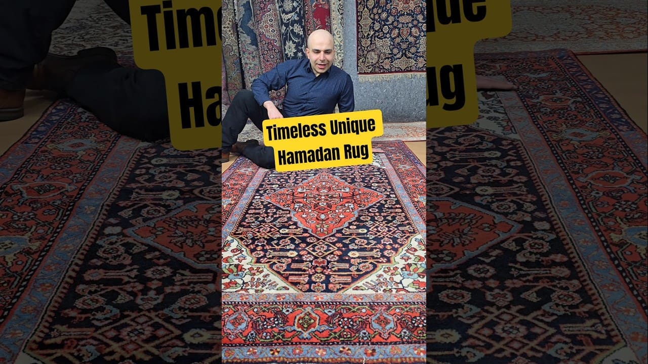 Hamadan #Persisch #orientalisch #Teppich #handgefertigt #handgeknüpft #Sammlerstücke #Kunst #Dekor #Design