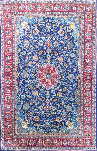 302x193cm Sarough Farahan Handgeknüpfter Perserteppich W1(#492)