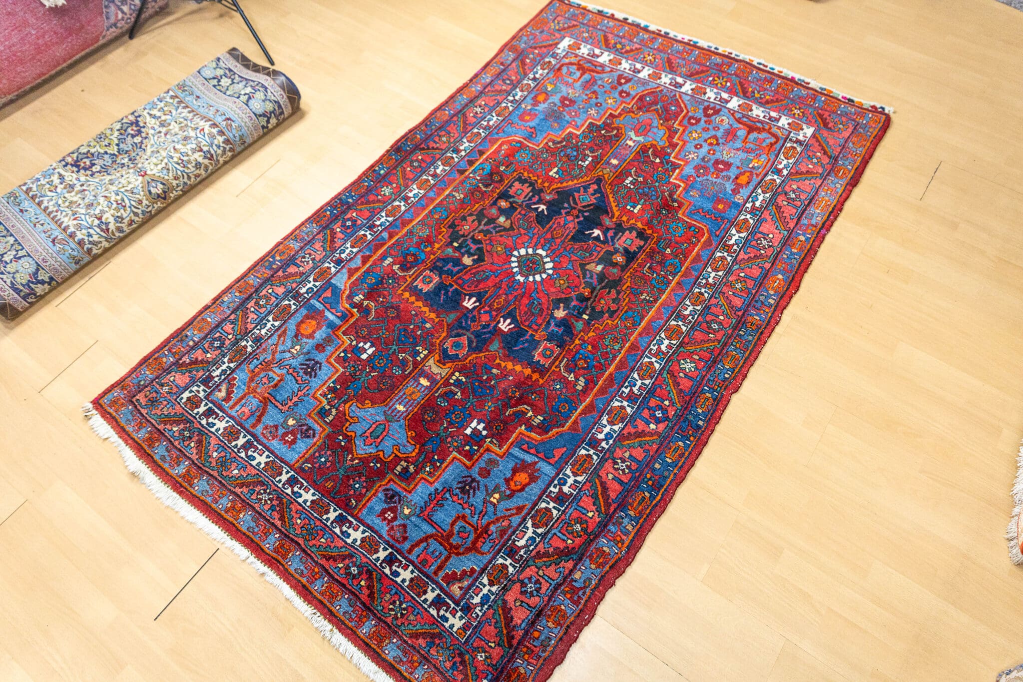 220x134 Gholtogh Zanjan Handgeknüpfter Perserteppich W1(#488)