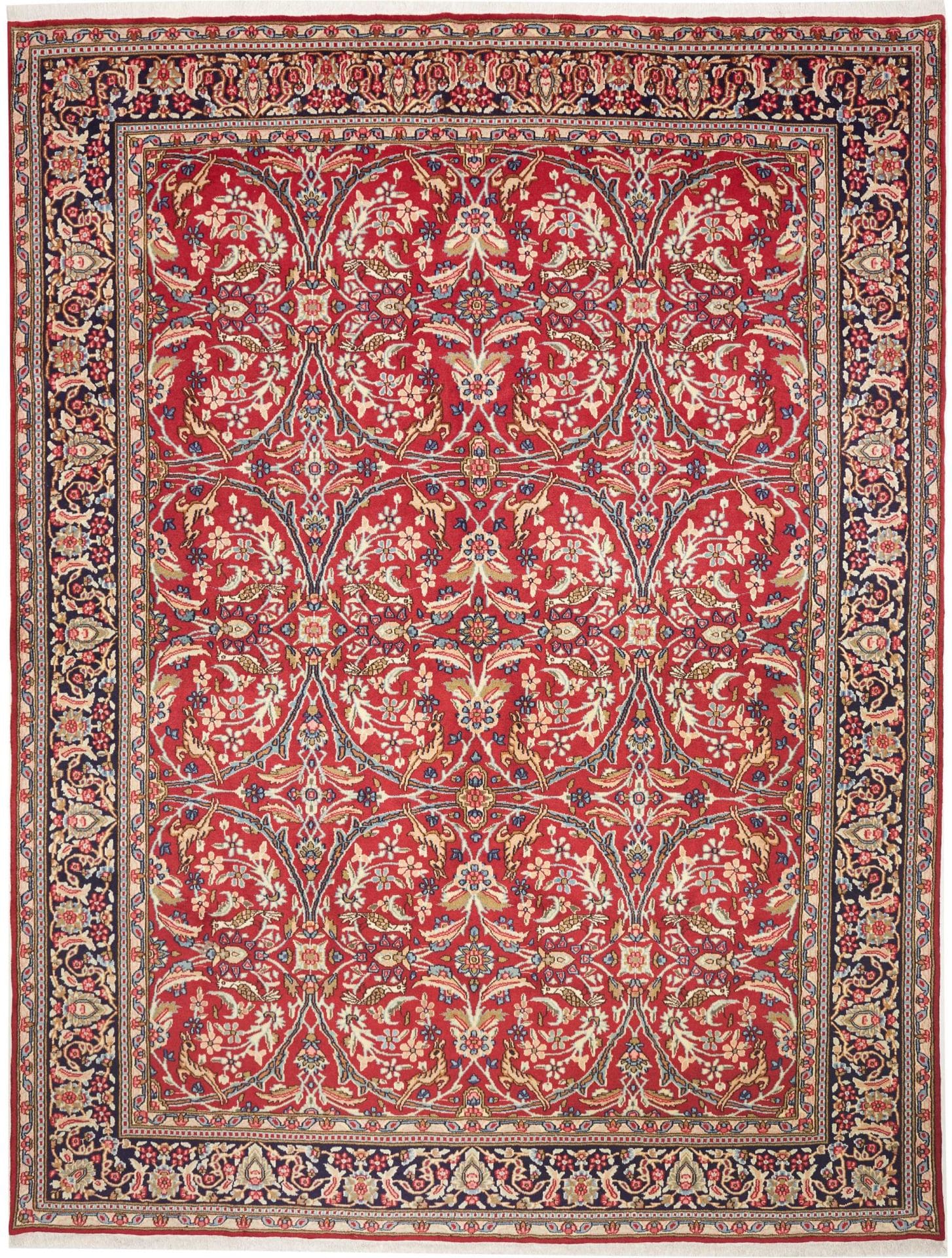 Perserteppich Birjand 397 x 300 cm Wolle handgeknüpft Unikat H1