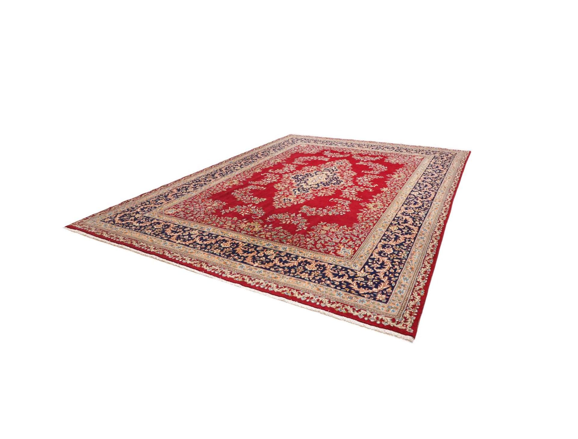 Perserteppich Kirman 301 x 401 cm Schurwolle handgeknüpft