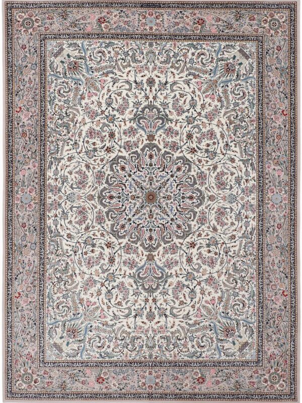 Perserteppich Isfahan 300 x 410 cm Schurwolle & Seide handgeknüpft H1